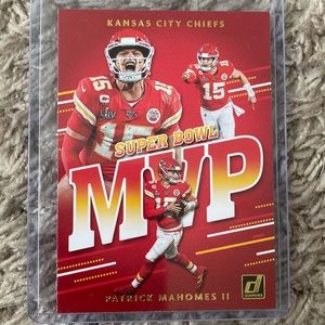 Super Bowl MVP Patrick Mahomes donruss